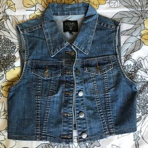 Love Culture Jean Vest✨